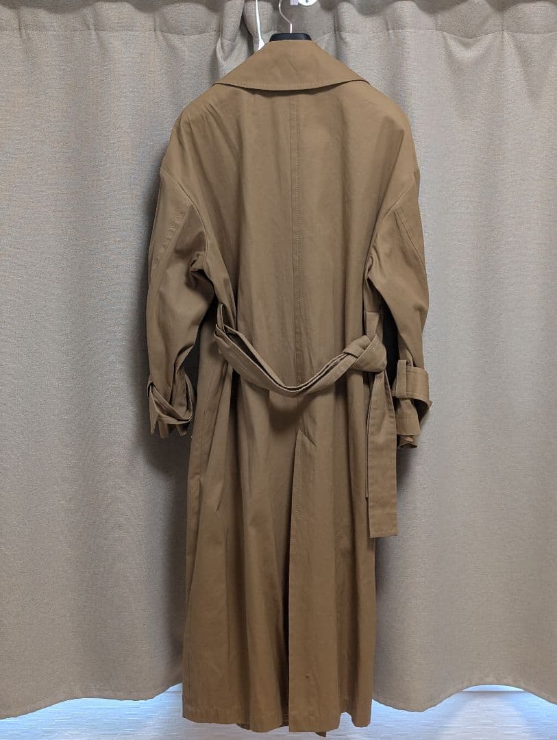 プルミエアロンディスモン　ドライコットンギャバジントレンチコート