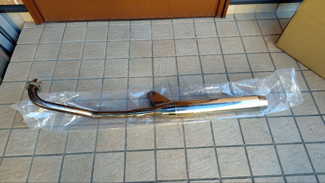 キタコ ステンレススポーティーダウンマフラー AA01スーパーカブ５０（ｆｉ）