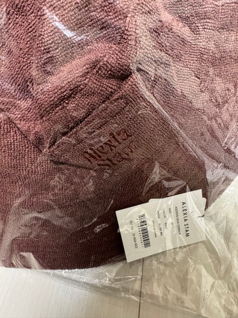 新品未開封 アリシアスタン♡ALEXIA STAM テリーバケットハット 帽子