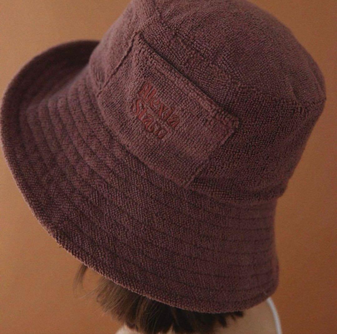 新品未開封 アリシアスタン♡ALEXIA STAM テリーバケットハット 帽子