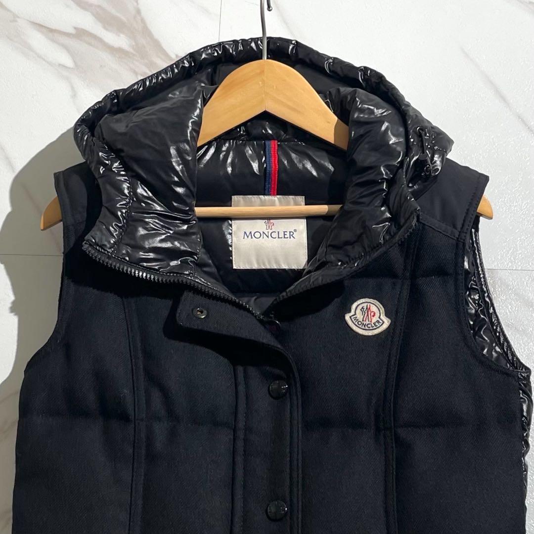 【極美品】MONCLER モンクレール ダウンベスト AMARIGE 黒