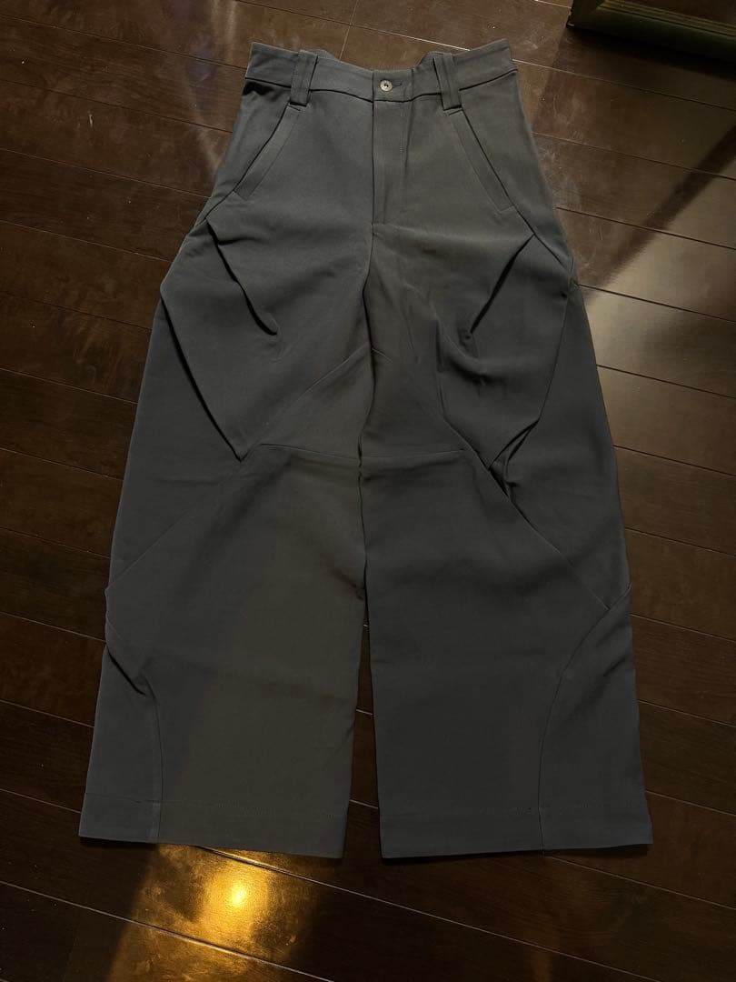 BAOVICTO 23SS 変形ワイドパンツ　グレー　M