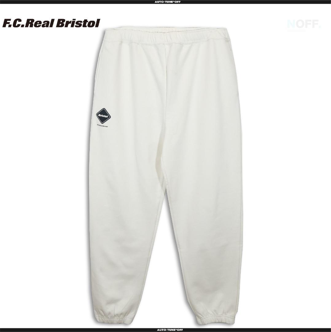 パンツ F.C.R.B. EMBLEM SWEAT PANTS WHITE XXL