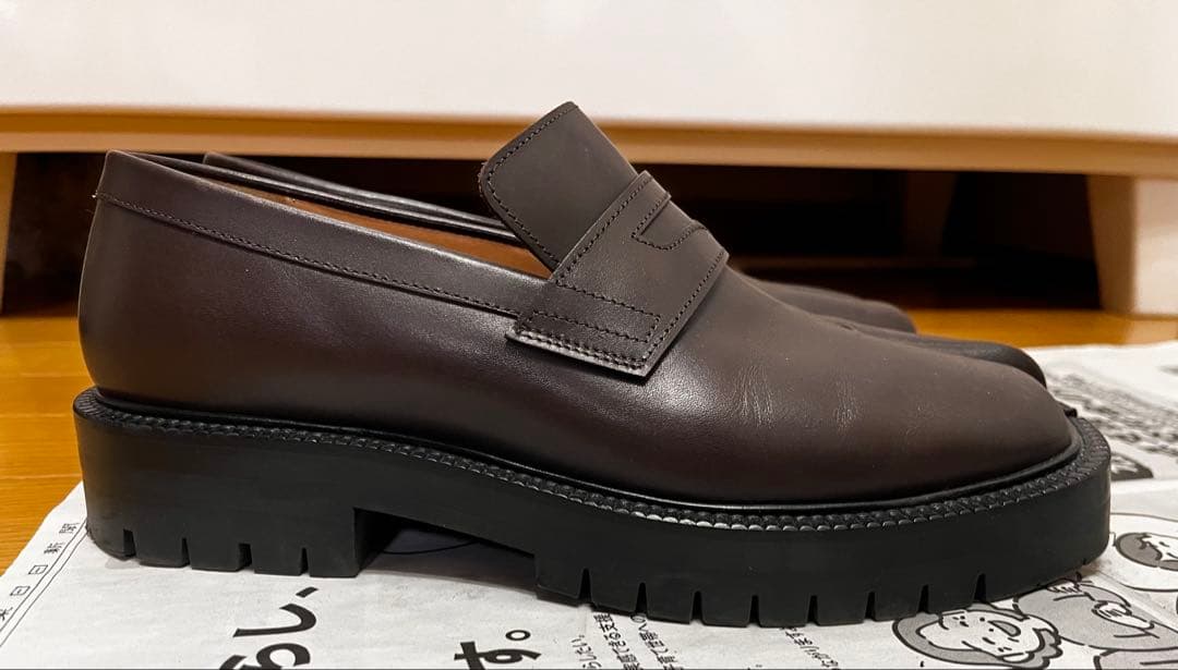 メゾンマルジェラ タビローファー　ブラウン　サイズ39