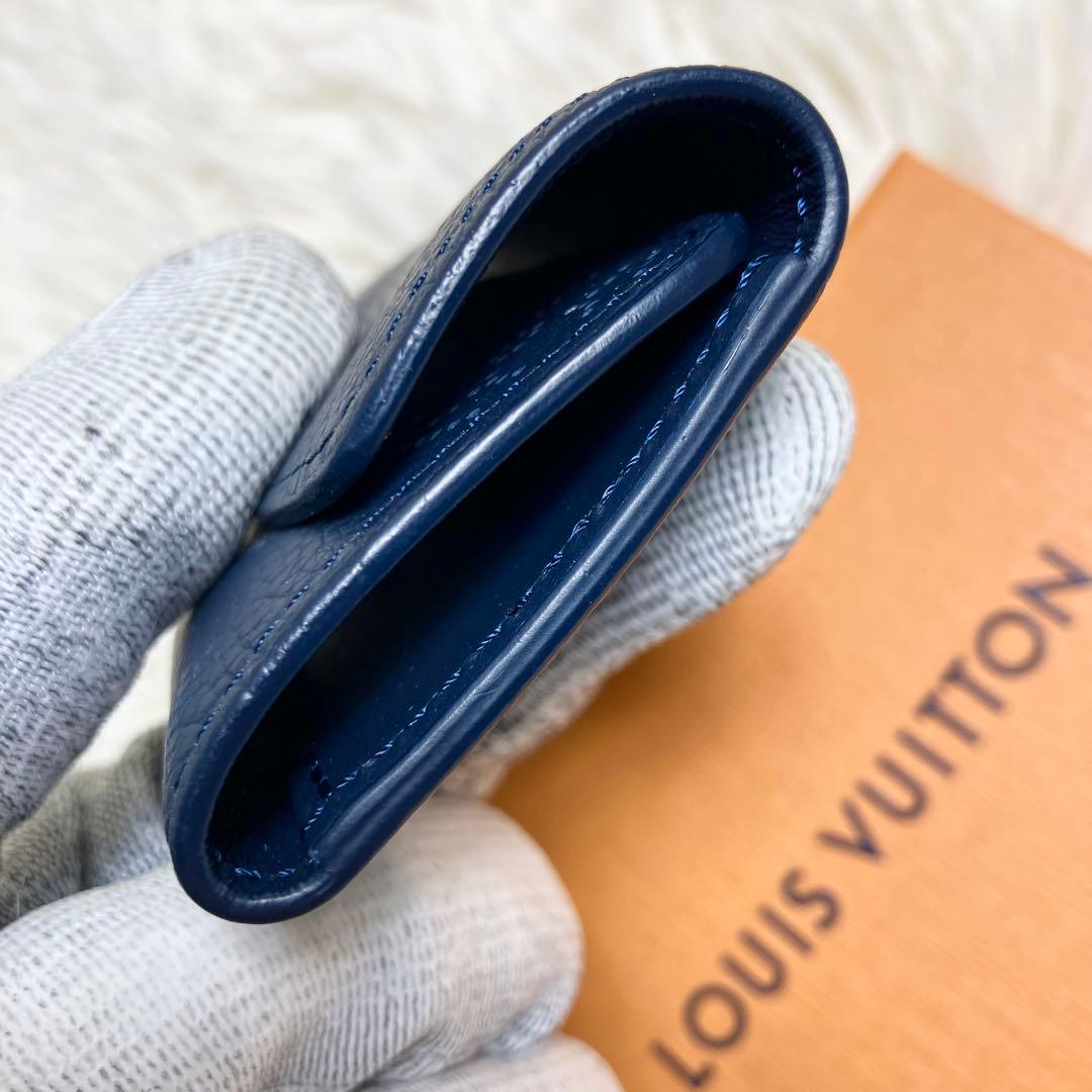 【極美品】 ルイヴィトン＊ マヒナ4連キーケース モノグラム ICチップ