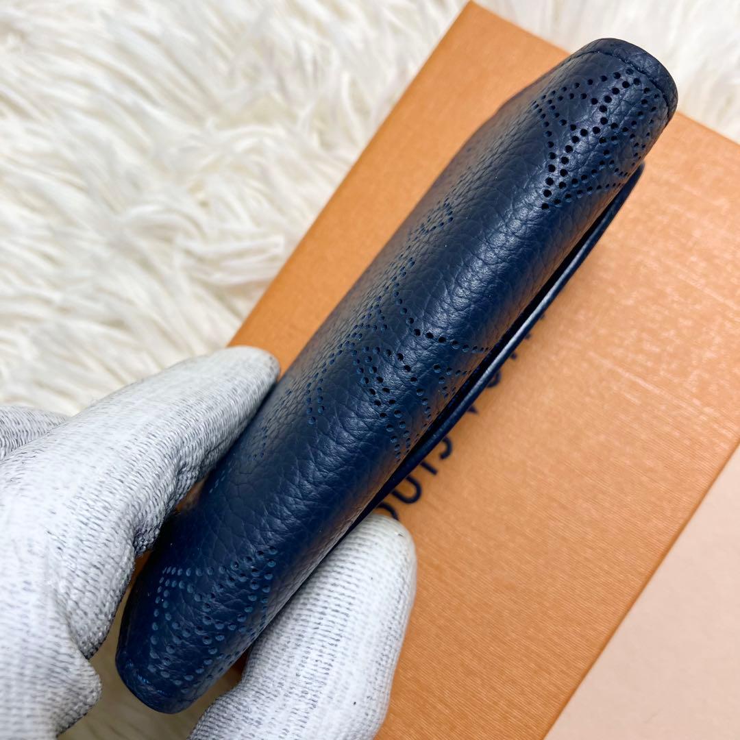 【極美品】 ルイヴィトン＊ マヒナ4連キーケース モノグラム ICチップ