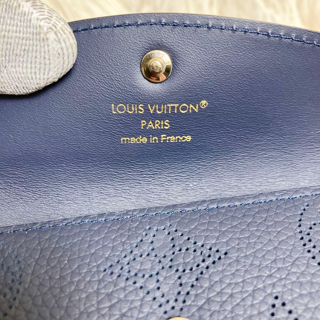 【極美品】 ルイヴィトン＊ マヒナ4連キーケース モノグラム ICチップ