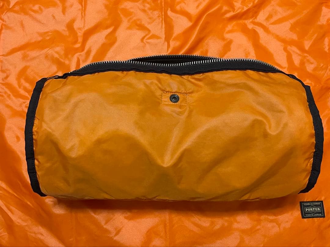 【美品】PORTER ポーター タンカーミニボストンバッグ ドラムバック