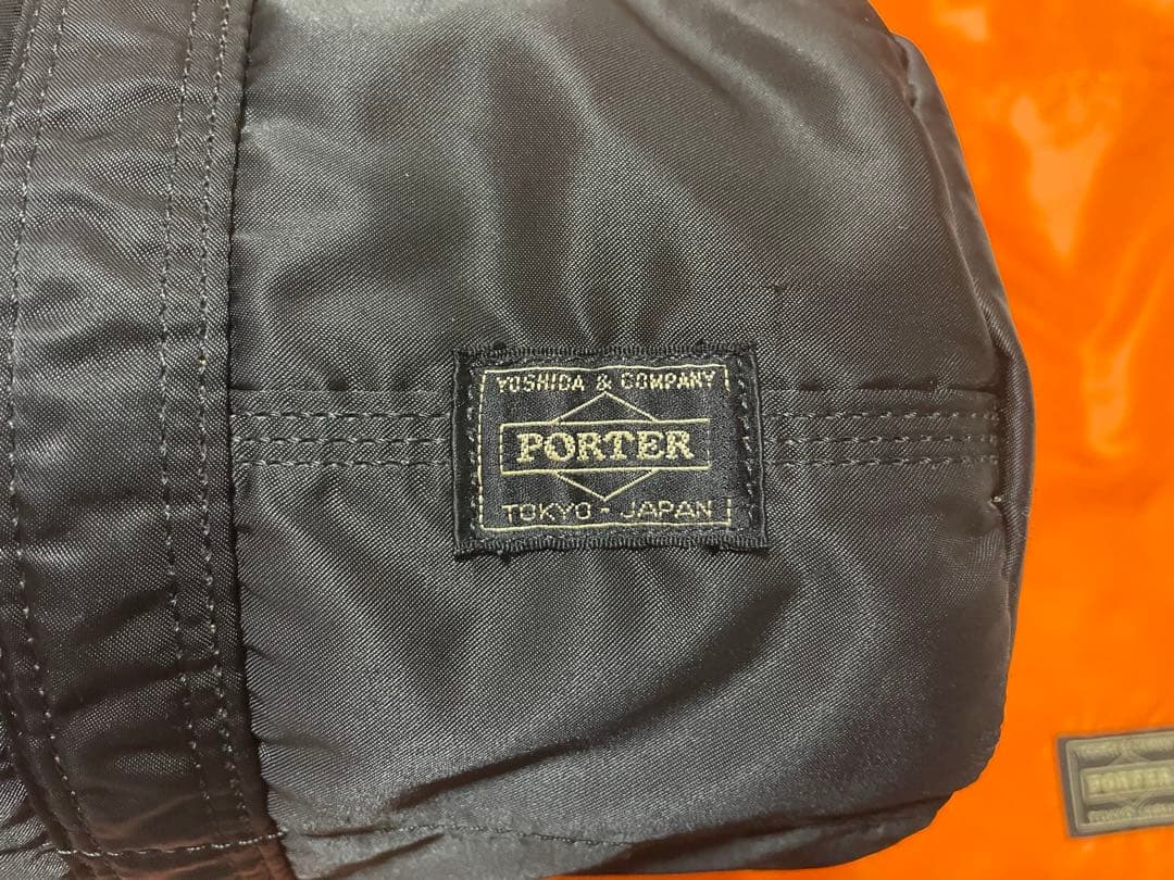 【美品】PORTER ポーター タンカーミニボストンバッグ ドラムバック