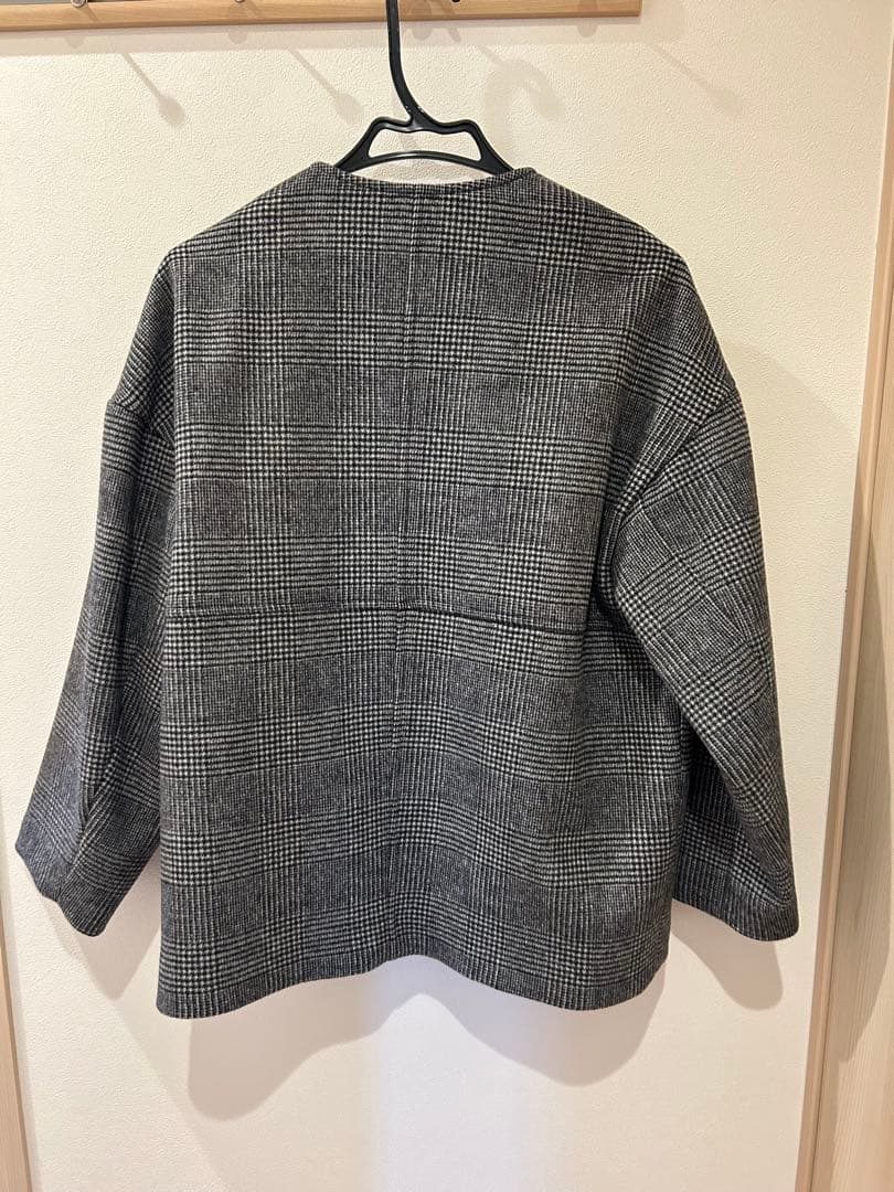 ☆ほぼ未使用 journalstandard ビーバーノーカラーショートコート☆