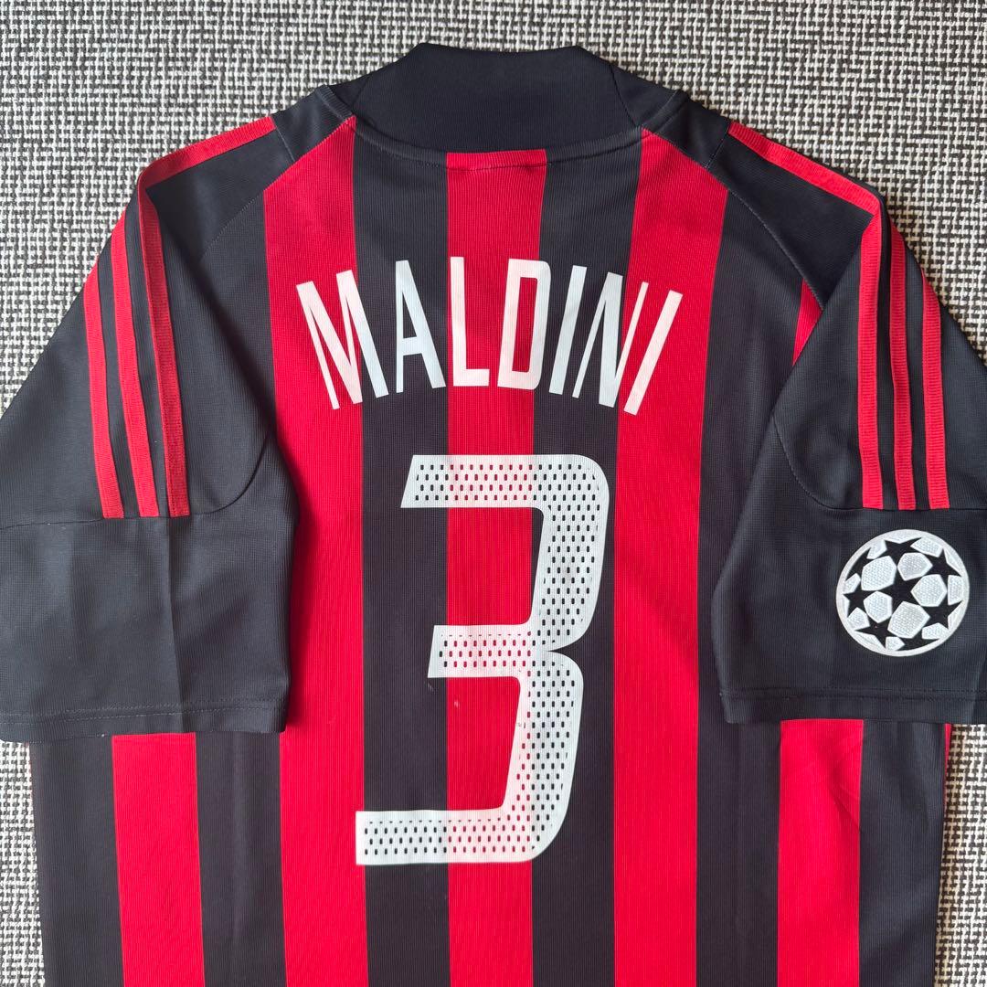 【チャンピオンズリーグ優勝モデル】P・マルディーニ ＃３ ACミラン ０２／０３