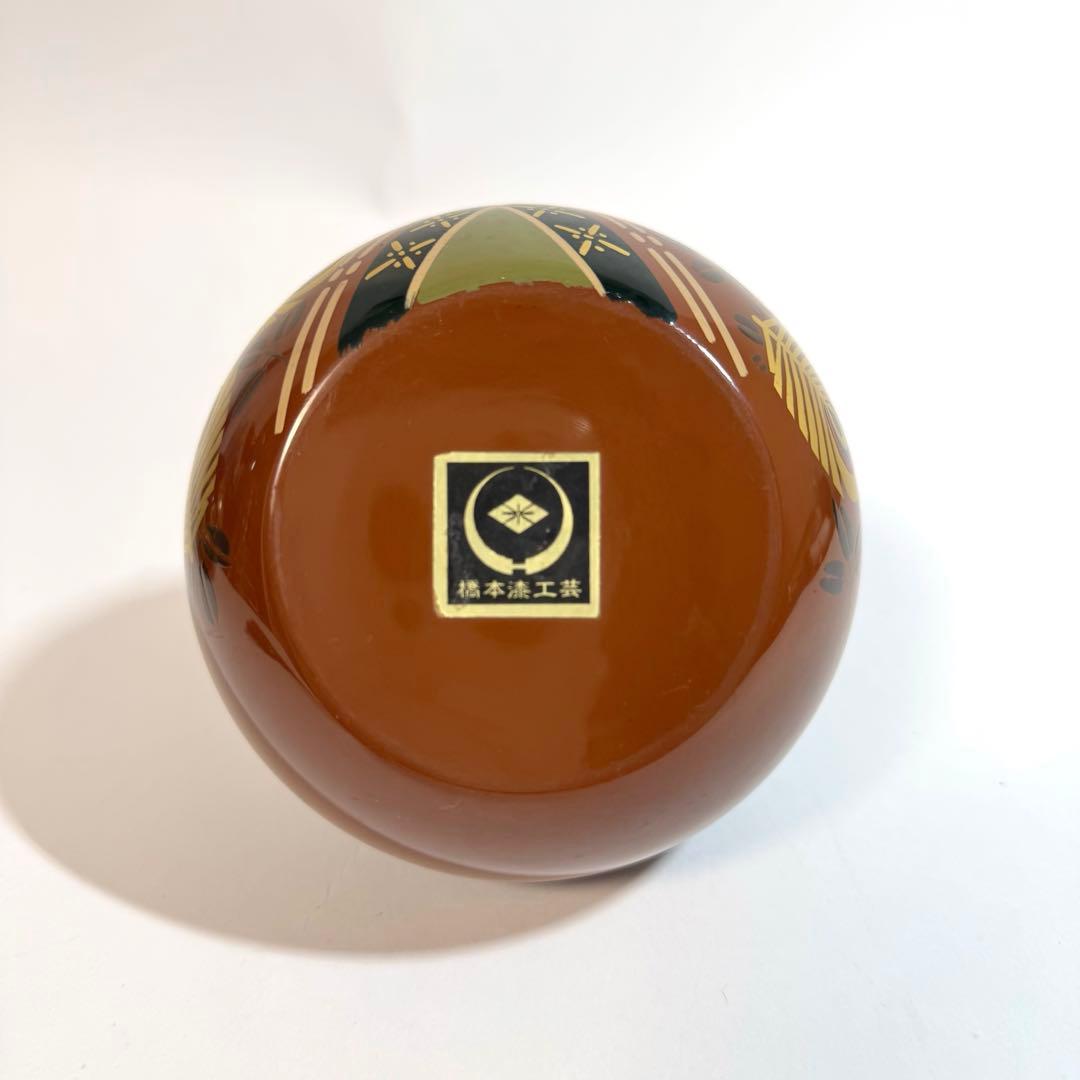 大内人形5点&紀州雛1点 木製漆塗り台付