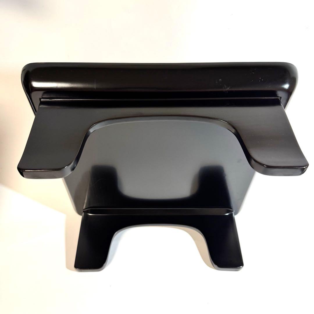 大内人形5点&紀州雛1点 木製漆塗り台付