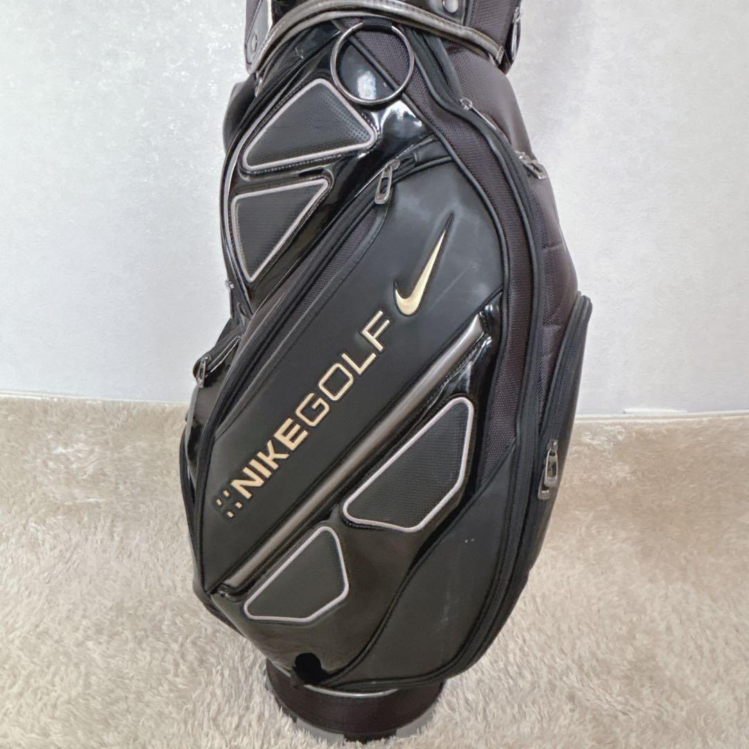 【美品】 ナイキゴルフ　キャディーバッグ 6分割 カバー付き