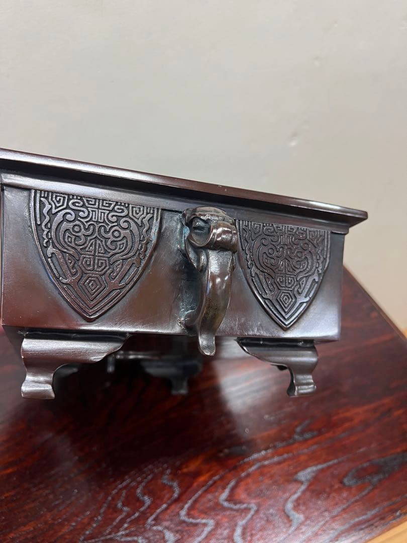 祐銅造 銅製水盤 新品　送料込み