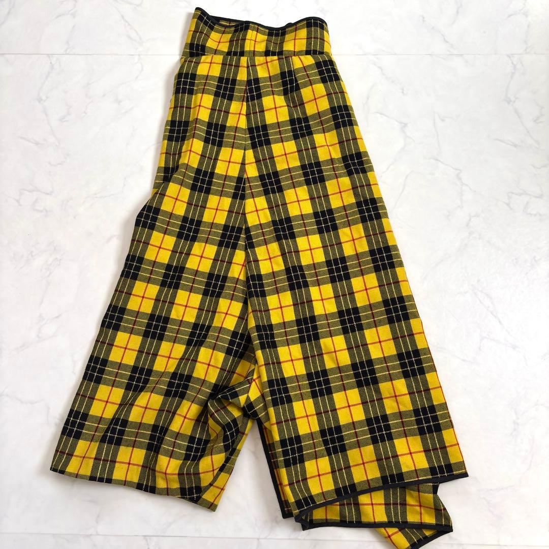 激レア✨コムデギャルソン 変形 ラップパンツ サルエルタータンチェック 1999