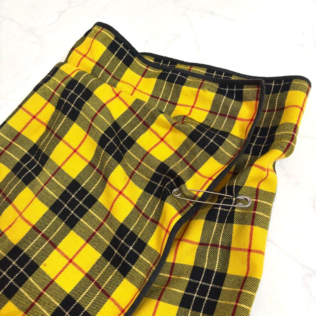 激レア✨コムデギャルソン 変形 ラップパンツ サルエルタータンチェック 1999