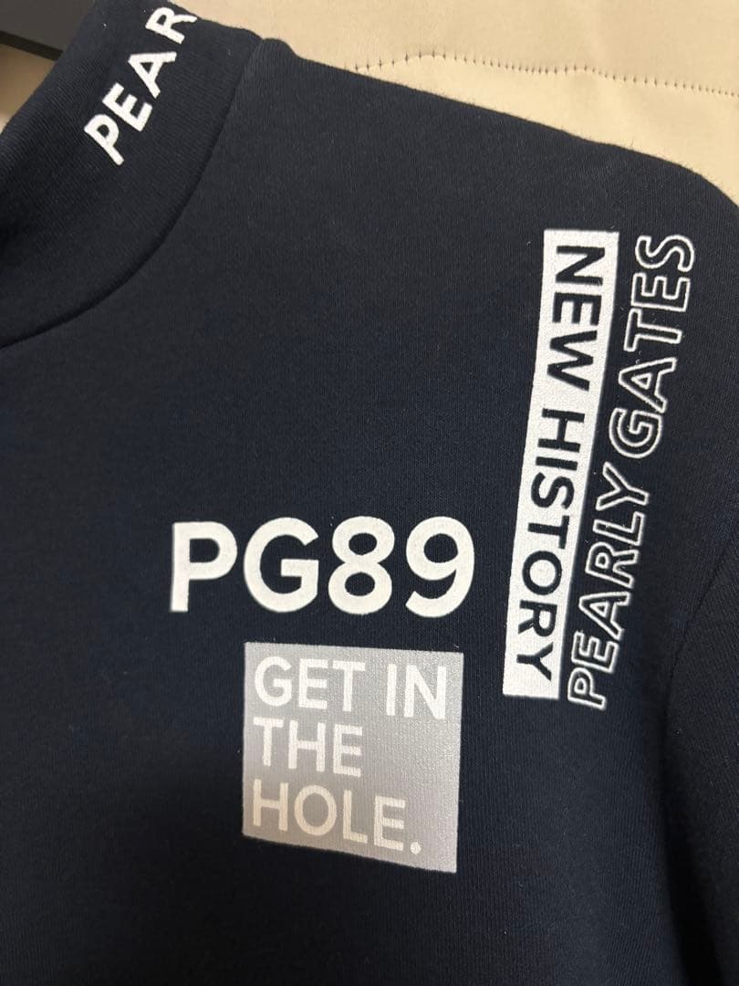 【1回のみ利用】PEARLY GATES タートルネックシャツ サイズ6