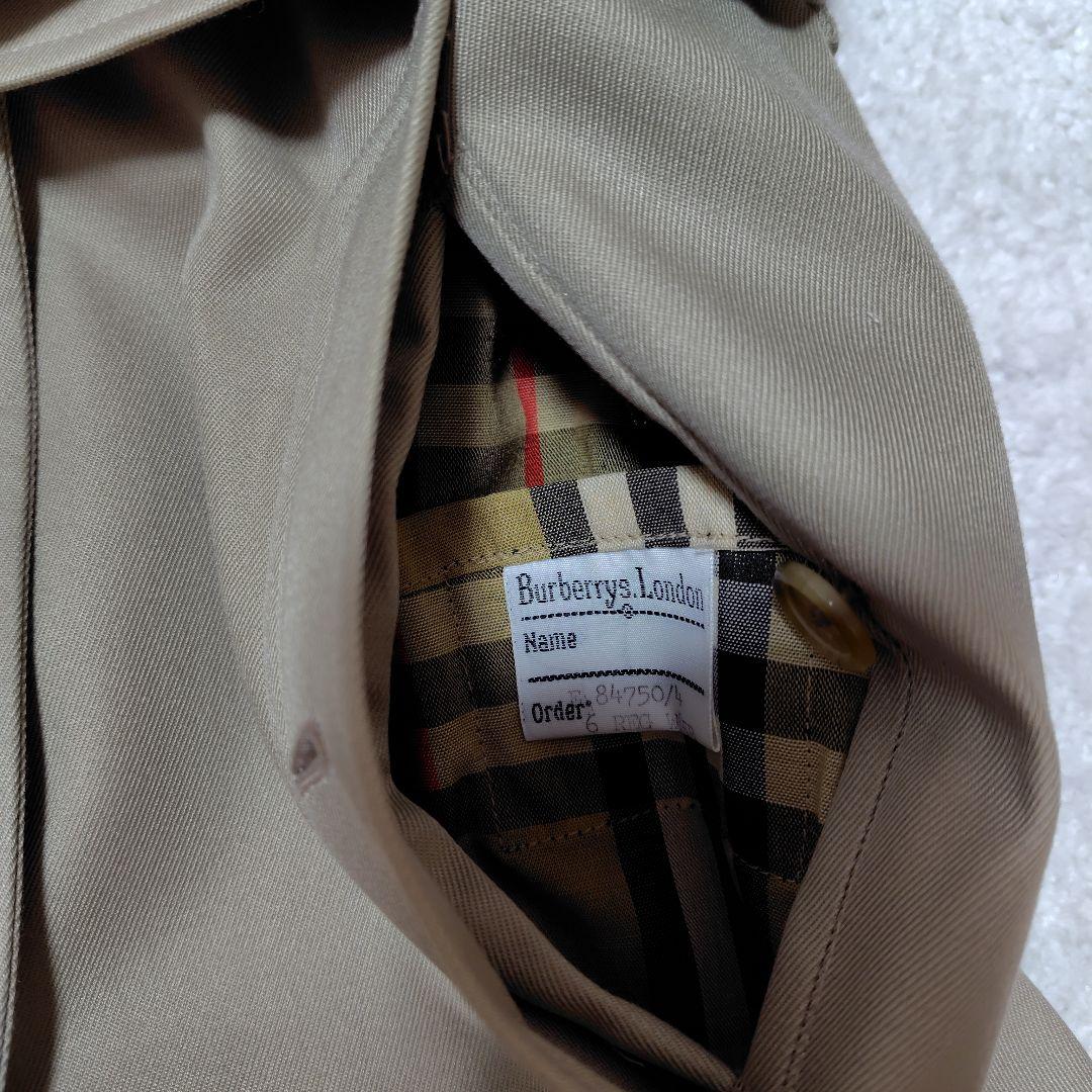 【極美品】バーバリー　トレンチコート　ベージュ　L