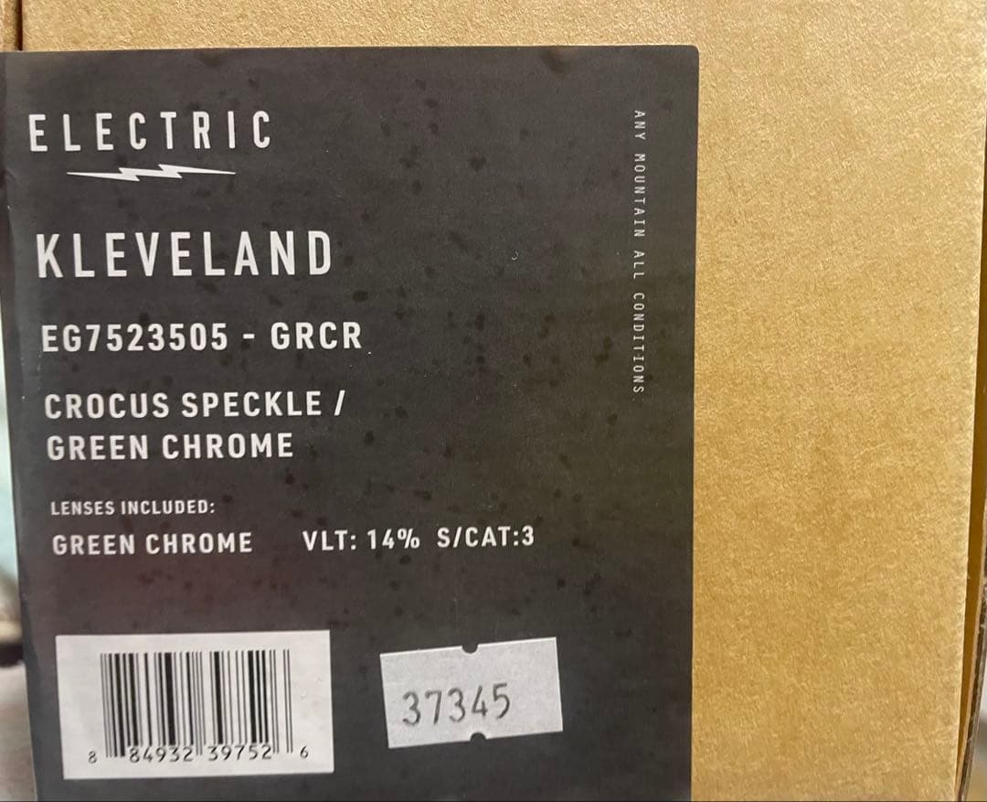 新品未使用◇23-24モデル◇エレクトリック KLEVELAND◇ゴーグル