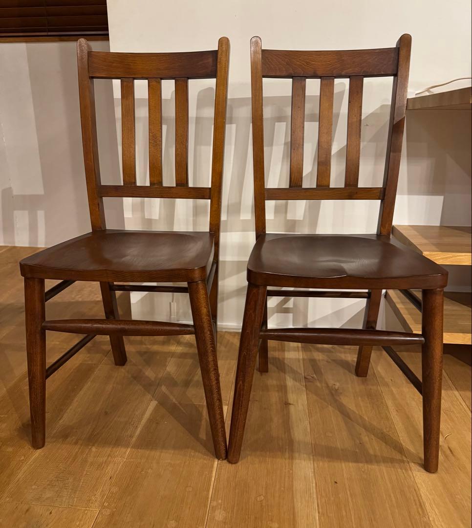 Cbl　パシフィックファニチャーサービス　ミッションチェア2脚　AB