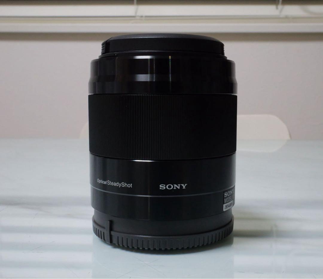 【極美品】SONY 単焦点レンズ E50mm F1.8 OSS ブラック ソニー
