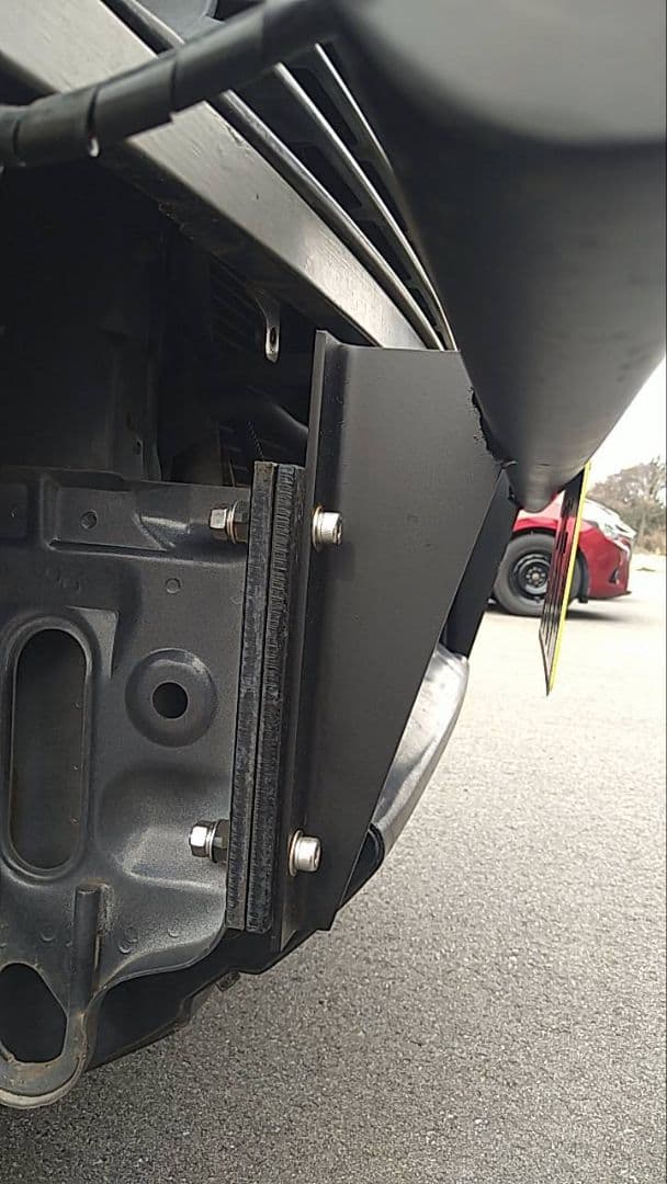 パジェロミニ H56A フロントバンパー　パイプバンパー