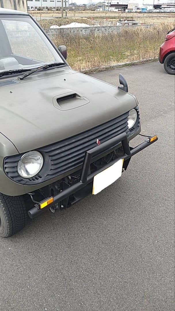 パジェロミニ H56A フロントバンパー　パイプバンパー