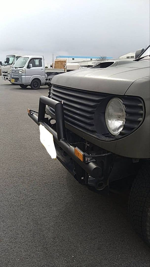 パジェロミニ H56A フロントバンパー　パイプバンパー