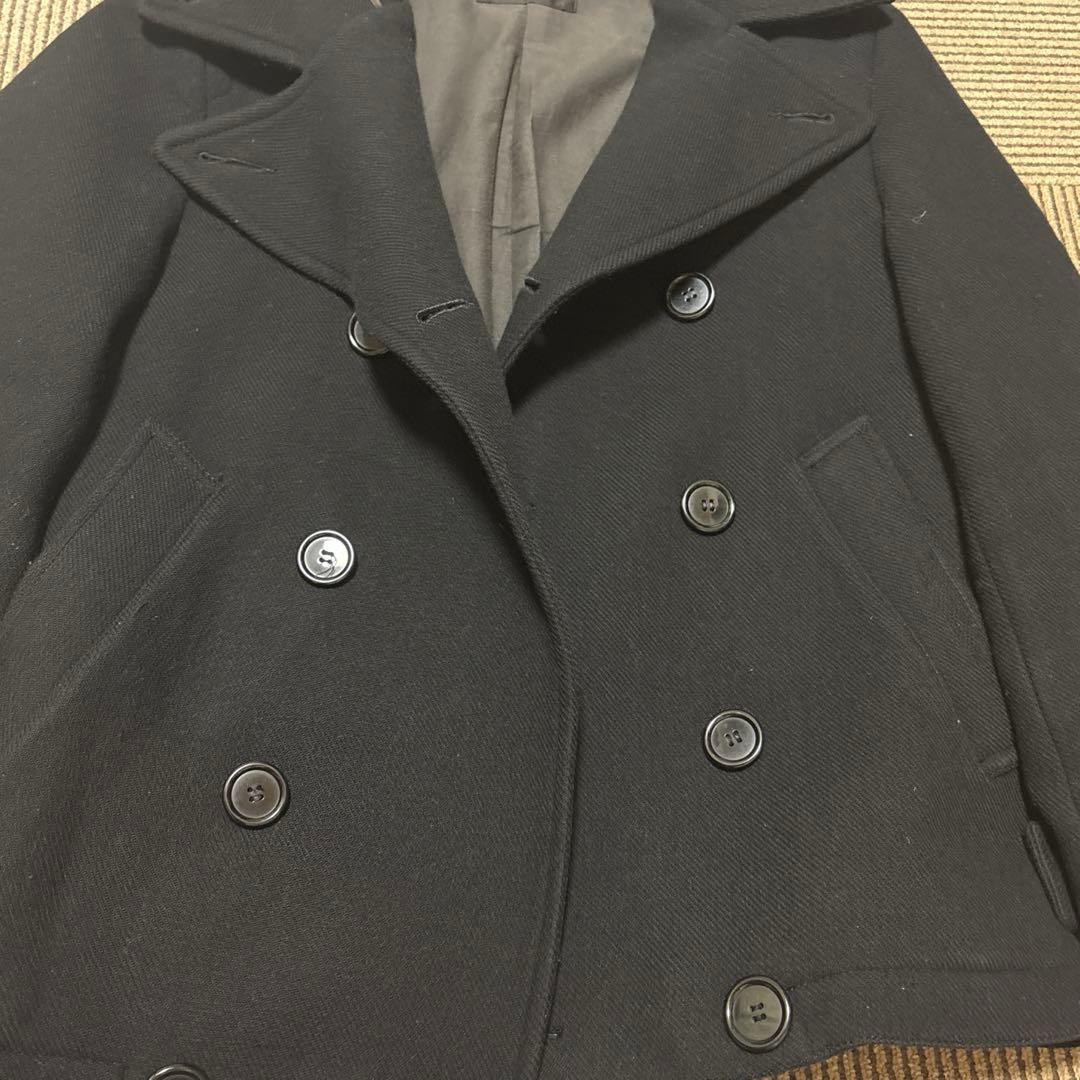 ジャケット・アウター Cabane de zucca wool p coat short length