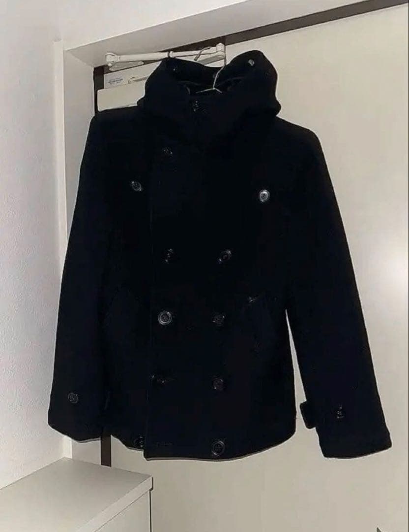 ジャケット・アウター Cabane de zucca wool p coat short length