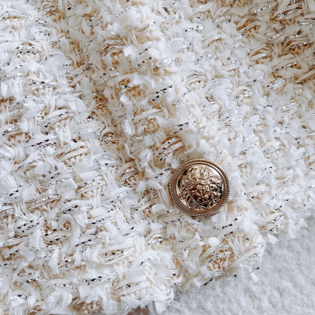 【美品】定価3.3万 ユナイテッドアローズ ファンシーツイード ニット ベスト