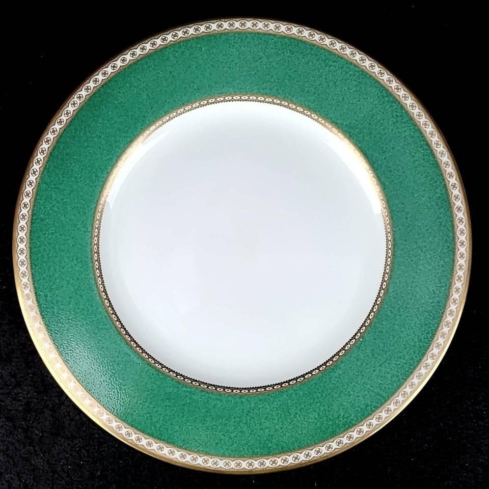 ◎美品◎ウェッジウッド　ユーランダー　パウダー　グリーン　プレート 大皿　2枚