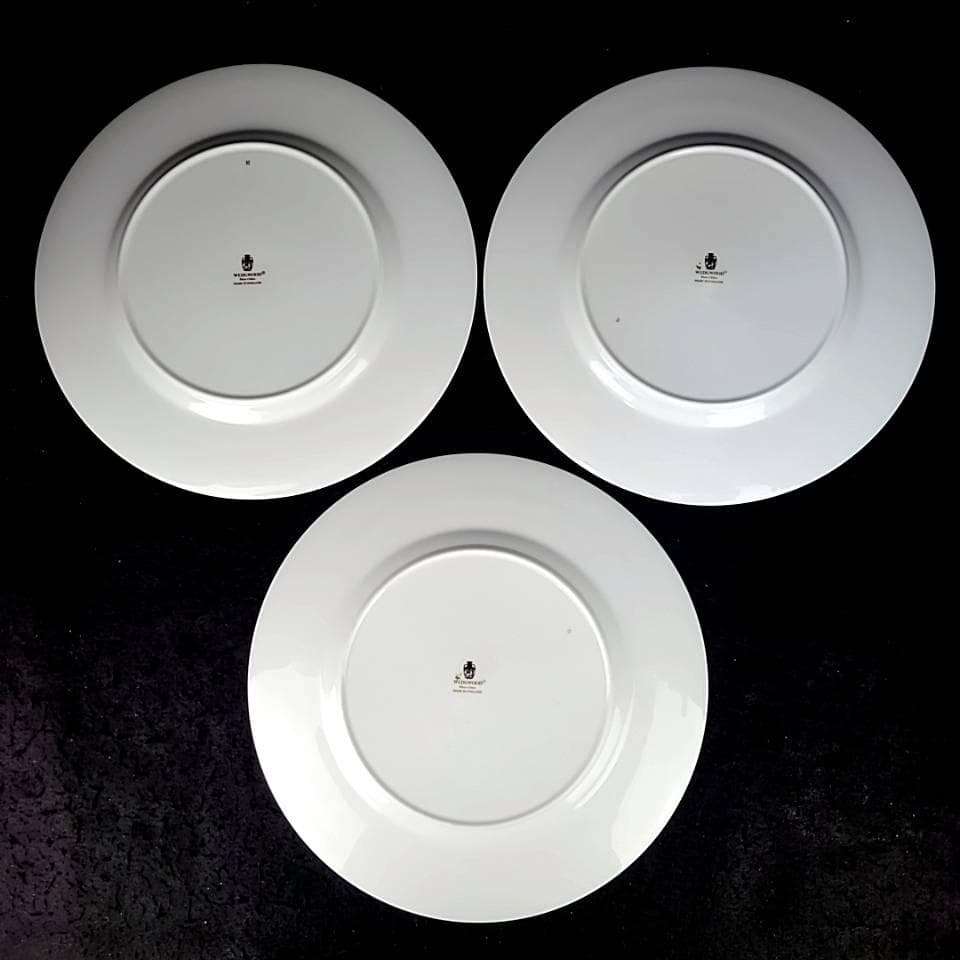 ◎美品◎ウェッジウッド　ユーランダー　パウダー　グリーン　プレート 大皿　2枚