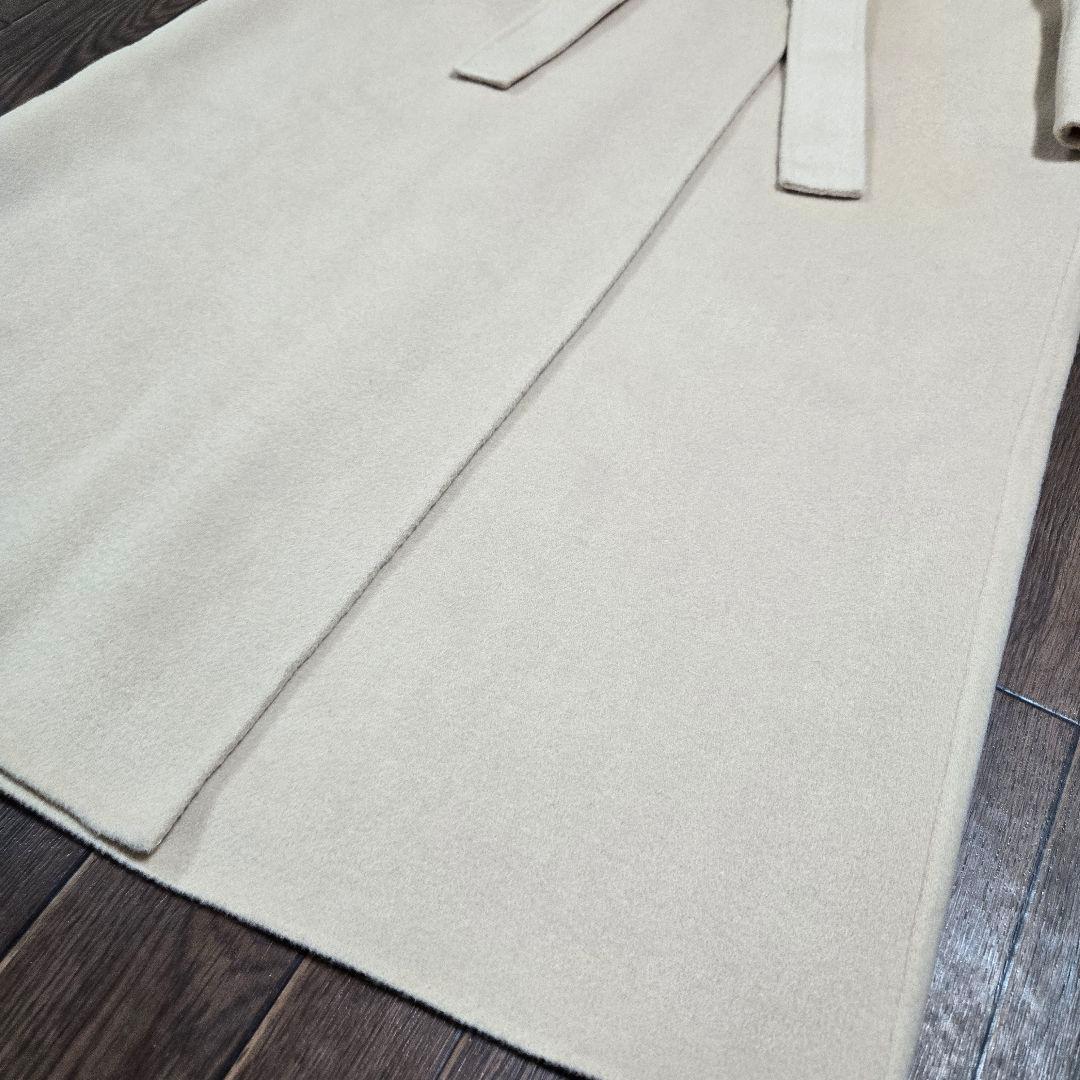 極美品◆トゥモローランド 2023年購入 ダブルフェイス コート 38