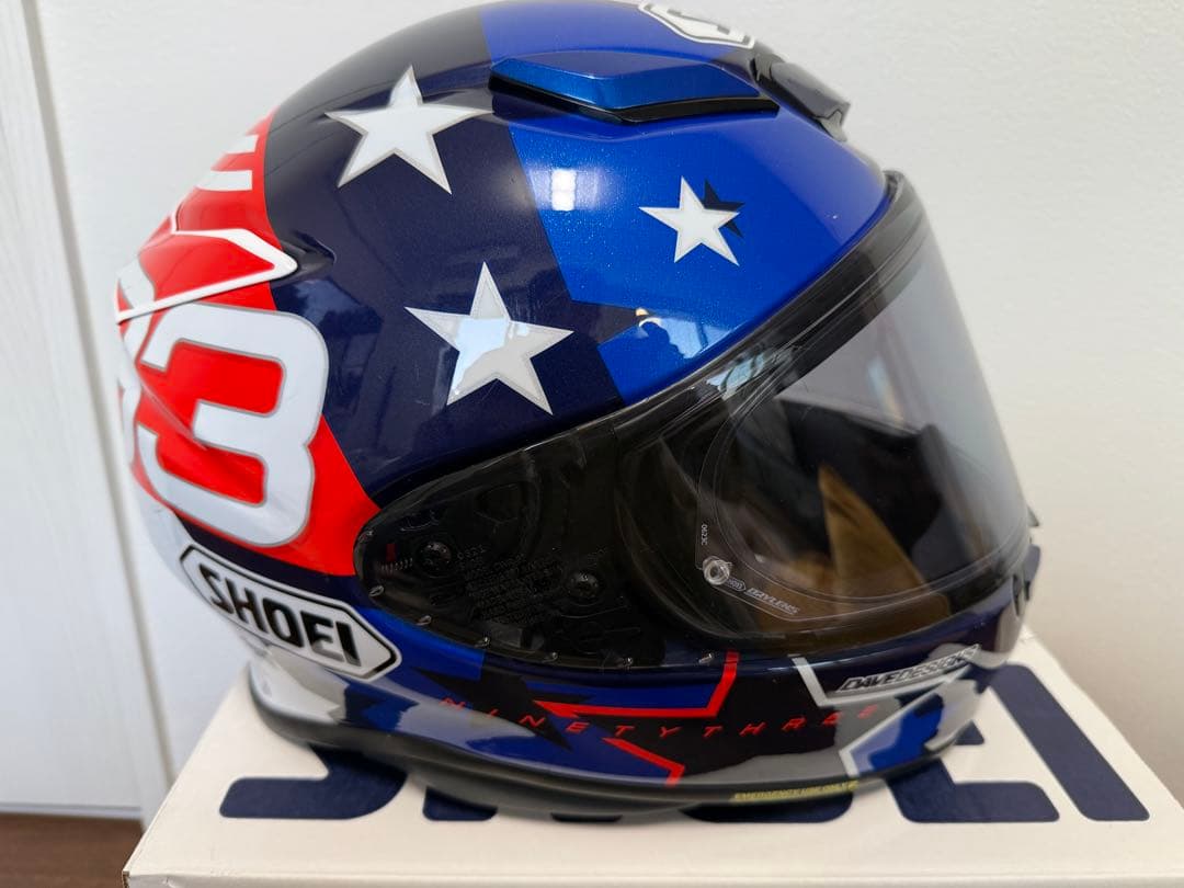 SHOEI Z-8 MM93 マルケス コラボ Lサイズ