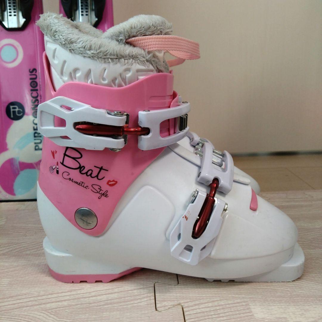 ピュアコンシャス　スキー板　110cm　HELD ブーツ　19cm　セット