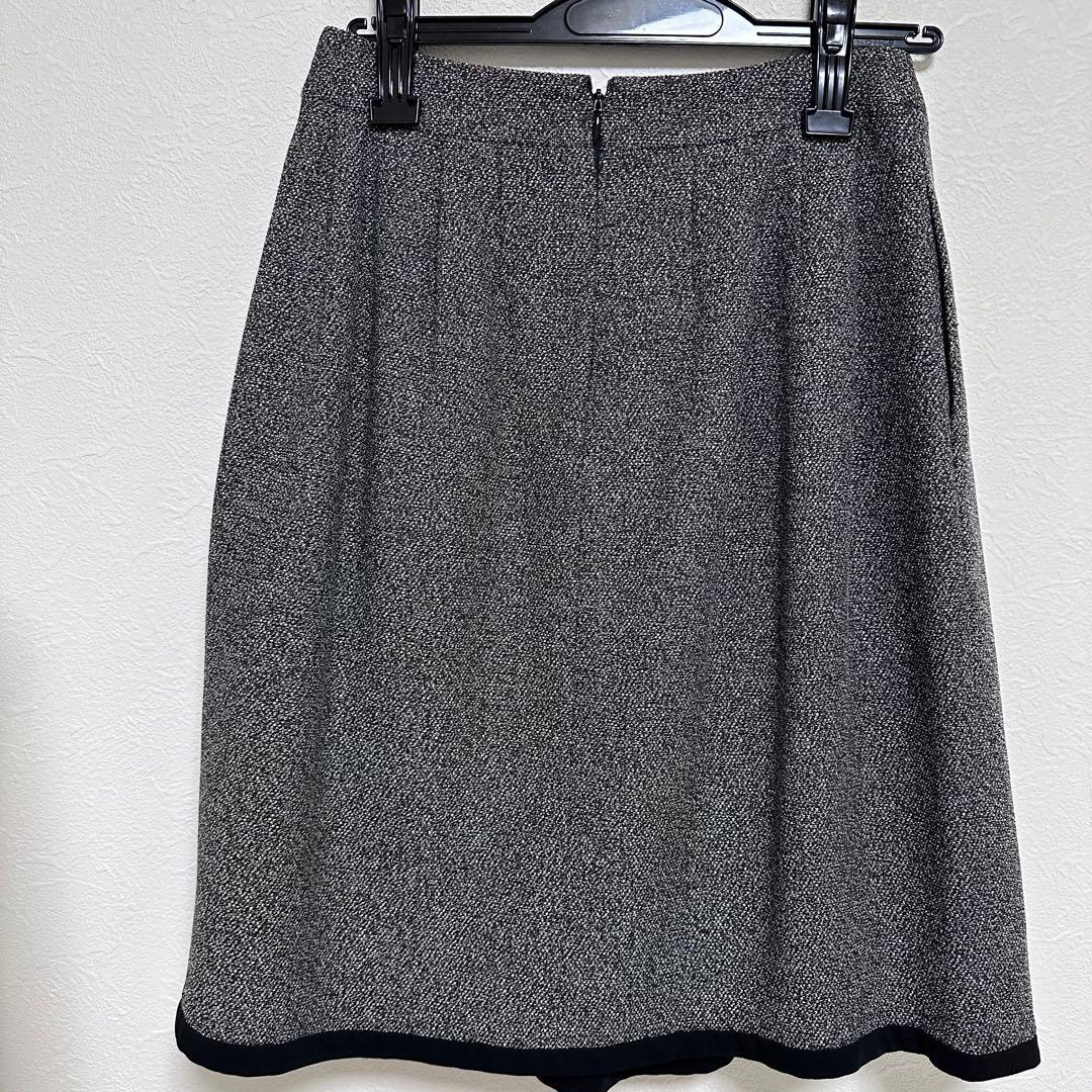 【美品】エムズグレイシー38　スーツ　花刺繍スパンコール　セレモニー