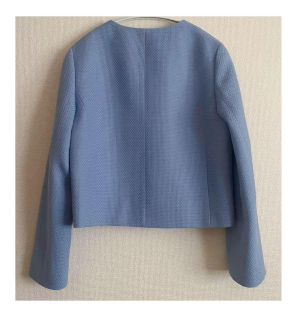 chamiさま⭐︎2024AW アナイ ウールプリペラ ノーカラージャケット 38