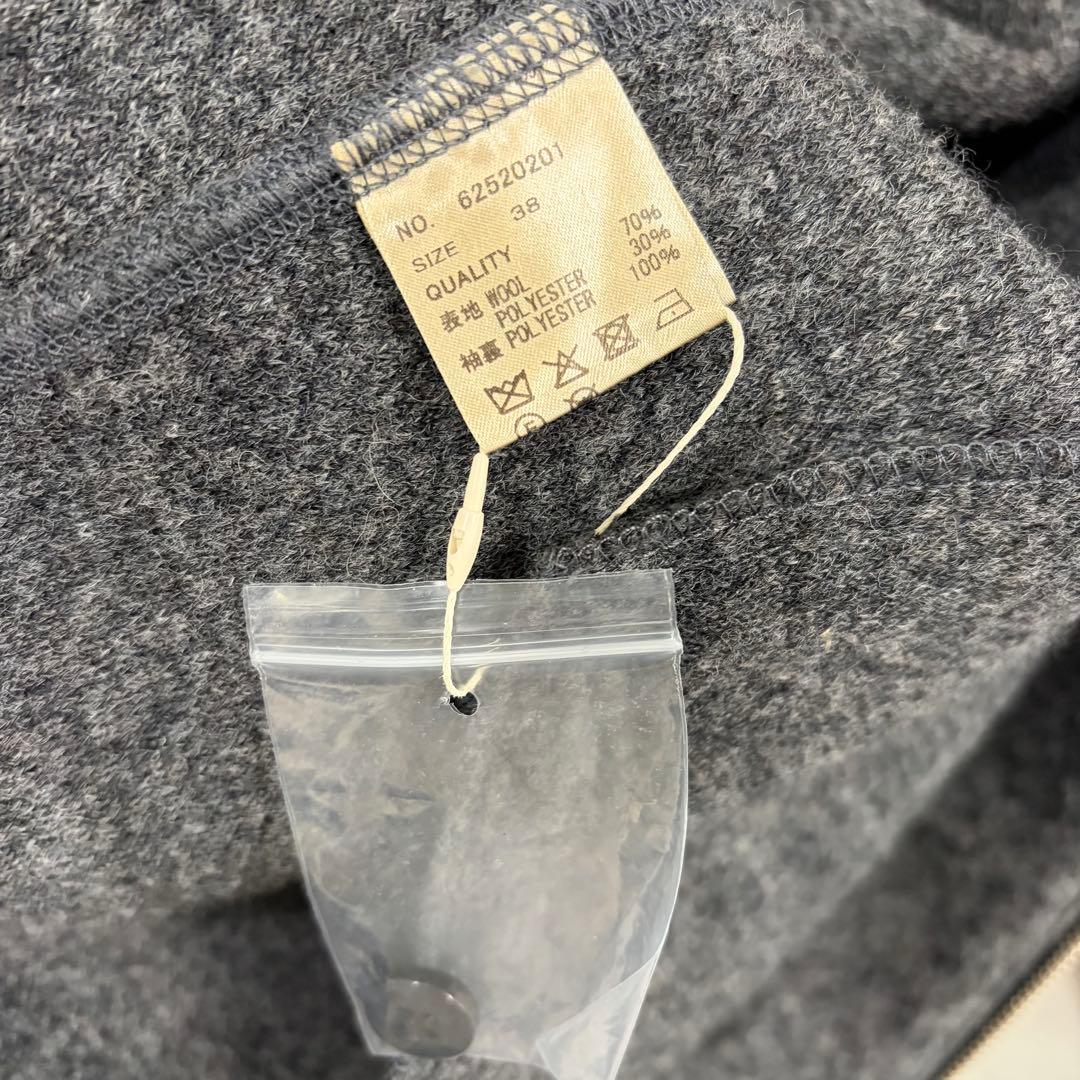 anuke アンヌーク Sliver Zip Blouzon 38