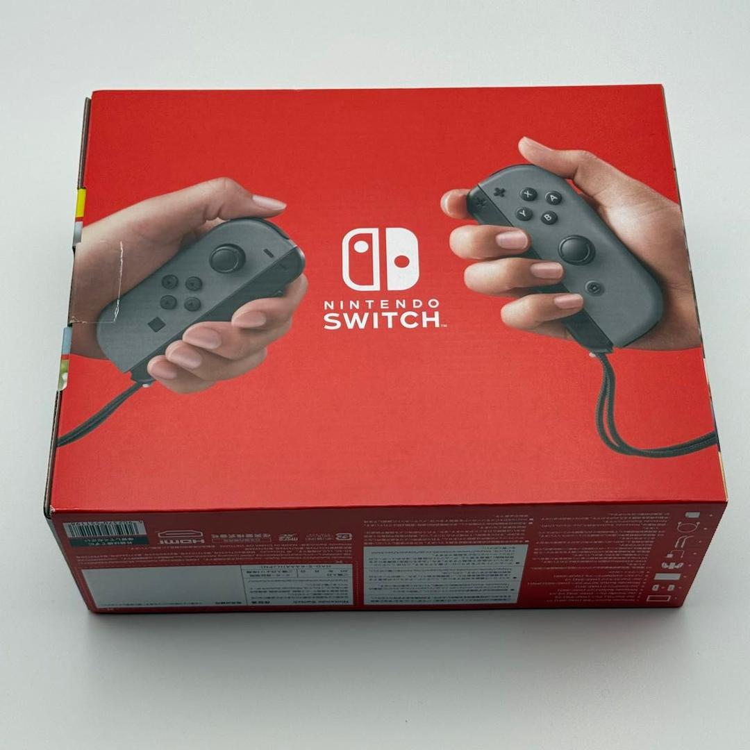 【新品未使用】ニンテンドースイッチ　バッテリー強化モデル　グレー