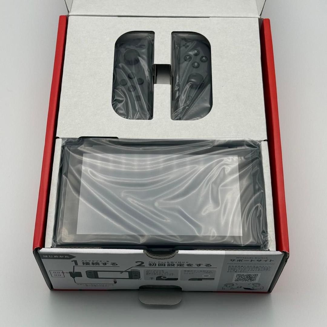 【新品未使用】ニンテンドースイッチ　バッテリー強化モデル　グレー