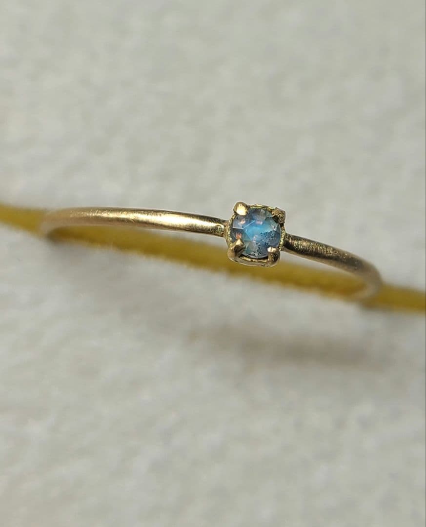 まる美しきブルーシラー!!★ブラジル産アレキサンドライト★リングオーダー