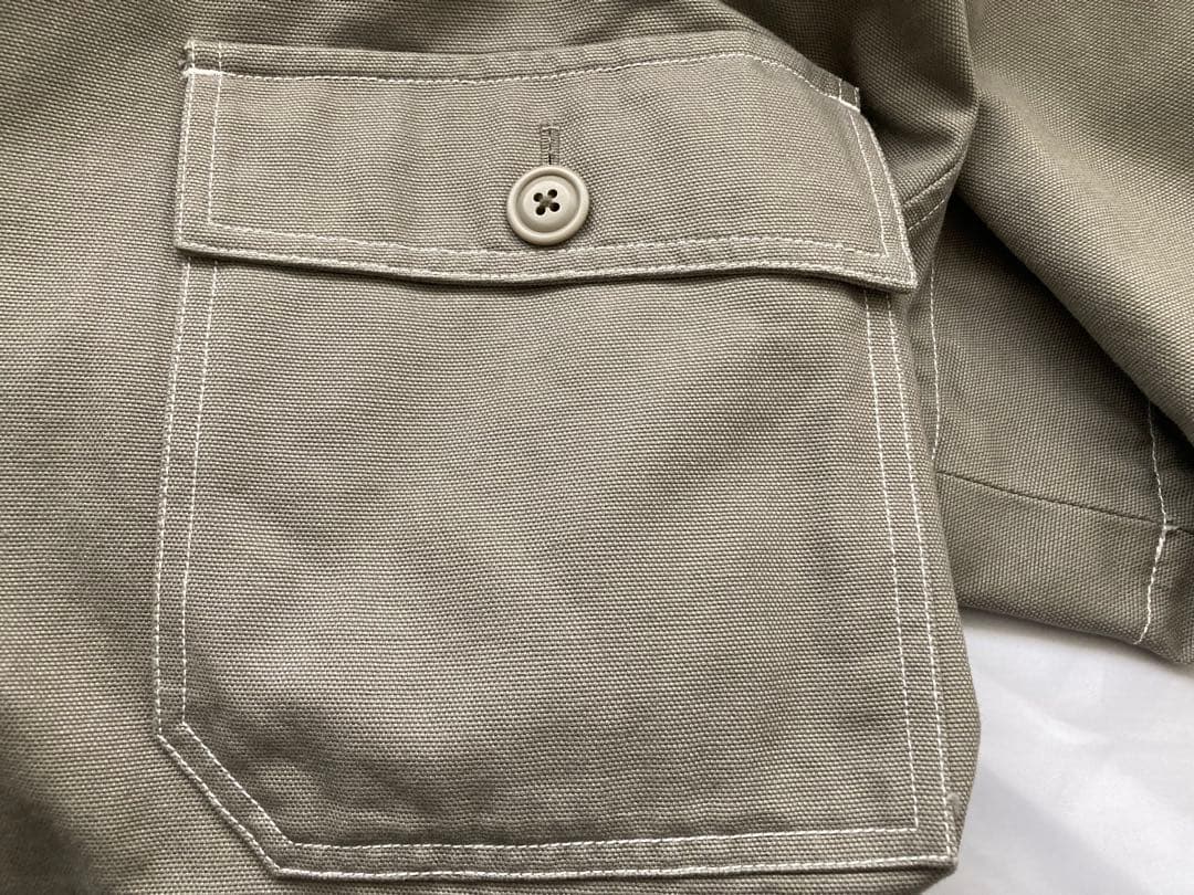 【LOLOLIKE /美品】ノーカラージャケット ボアベスト取り外し可付