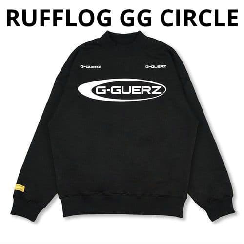 ラフロッグ GG サークルロゴ モックネック スウェット トレーナー ゴルフ