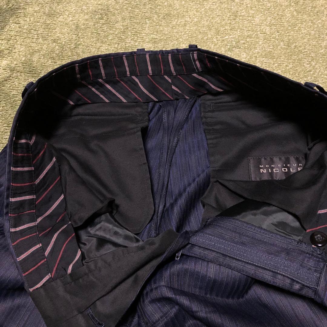 ムッシュニコル MONSIEURNICOLE スリーピース スーツ ジャケット