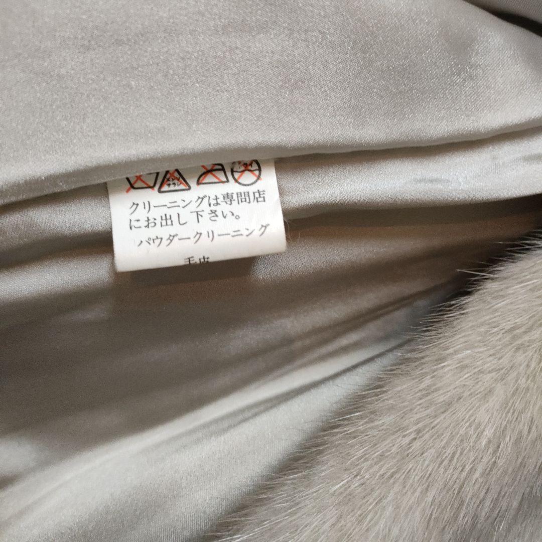 ミンクコート レディースLサイズ程 日本製 リアルファー