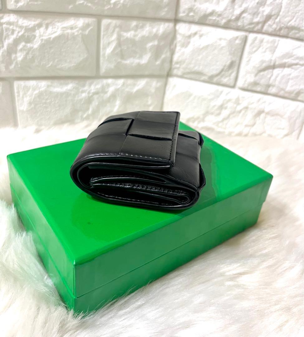 【まるお】BOTTEGA VENETA ボッテガ カセット三つ折り財布