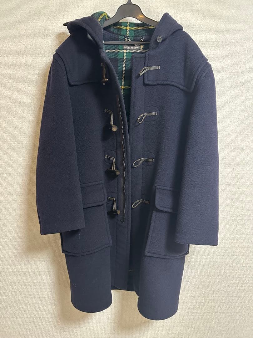Brooks Brothers ブルックスブラザーズ ダッフルコート ネイビー