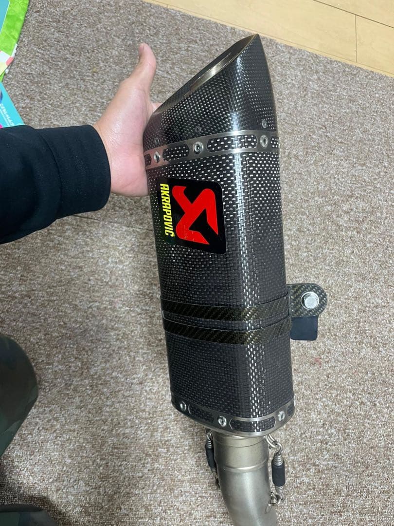 zx25r AKRAPOVIC レーシングライン マフラー